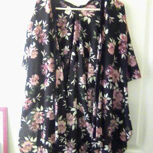 Womens one size top blouse kimono